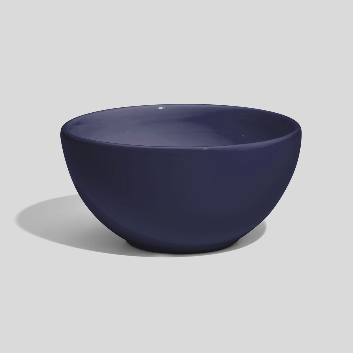 Halbkugelige Keramikschale 520 ml mit 14 cm Durchmesser – Marineblau