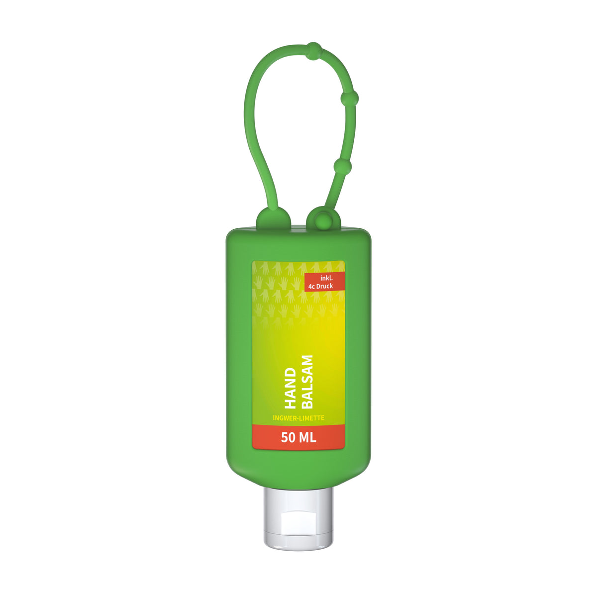 Handbalsam Ingwer Limette 50 ml Flasche zum Anhängen – Grün
