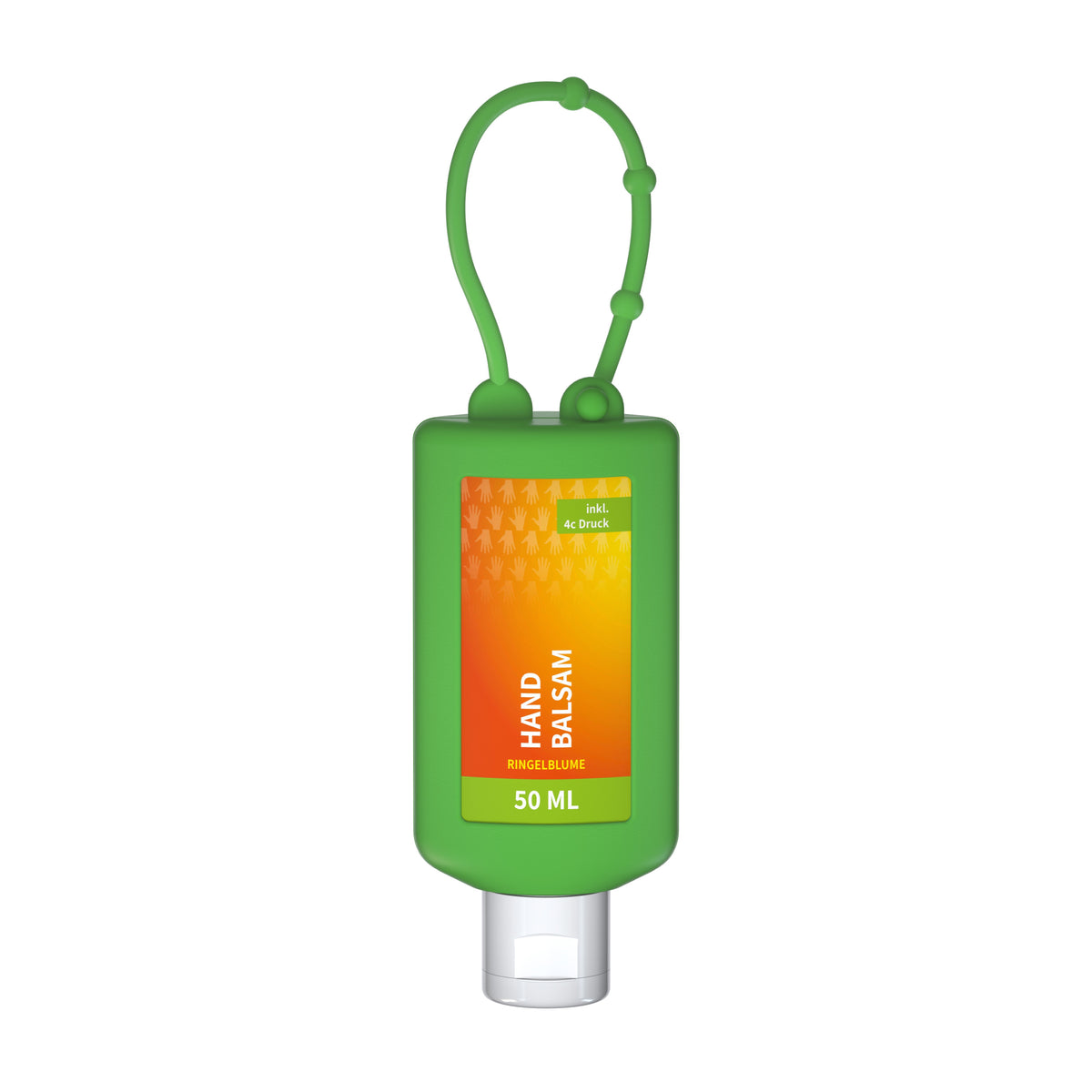 Handbalsam Ringelblume Aloe Vera 50 ml Flasche zum Anhängen – Grün