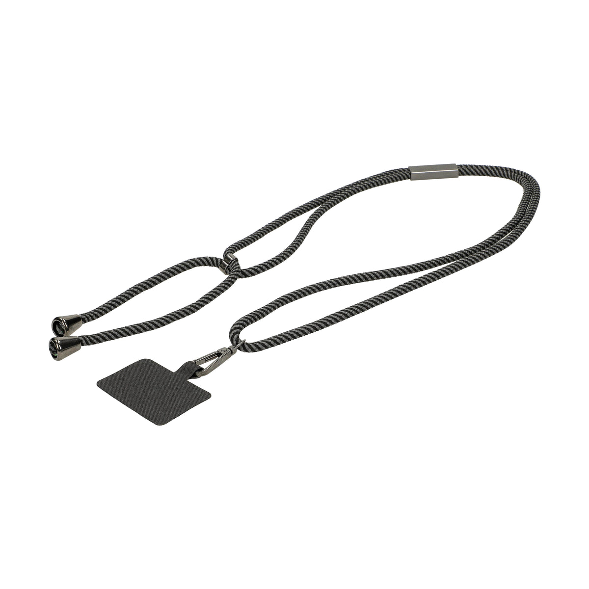Handykette „Universal“ – Schwarz / Grau