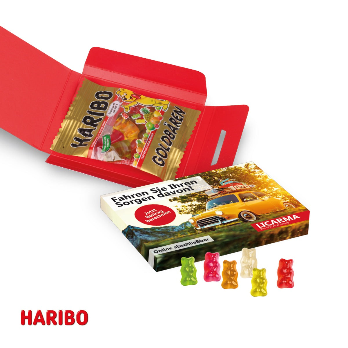 HARIBO Fruchtgummi Briefchen