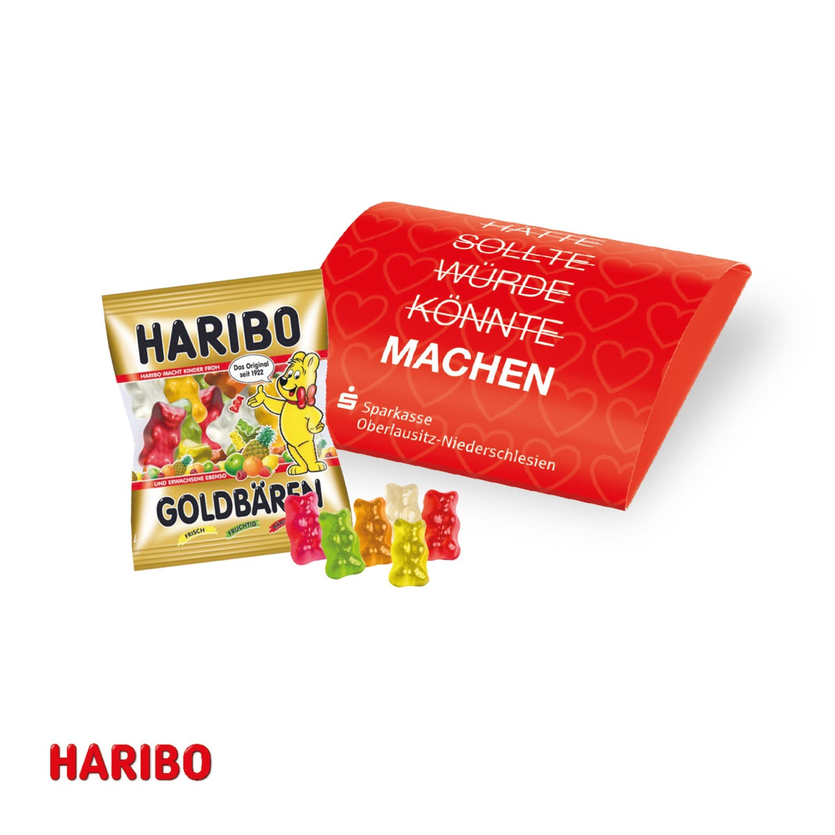 Werbebriefchen aus Karton in Express Ausführung mit Werbedruck