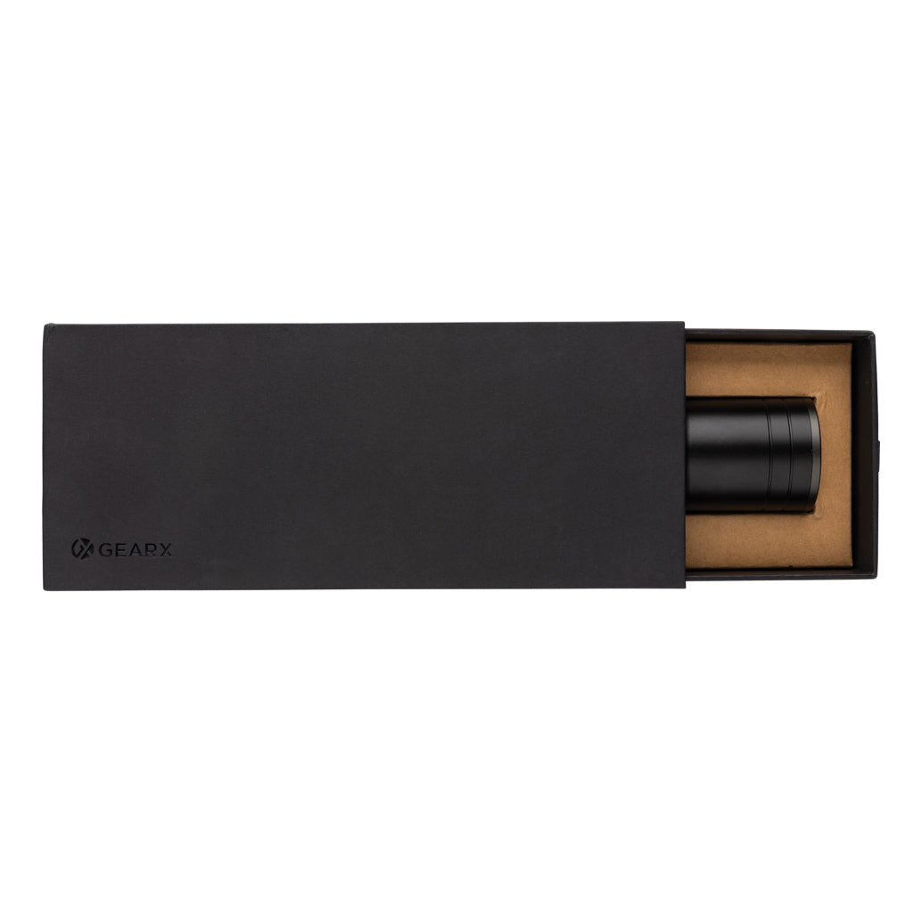 Heavy-Duty USB-Taschenlampe aus RCS recyceltem Aluminium