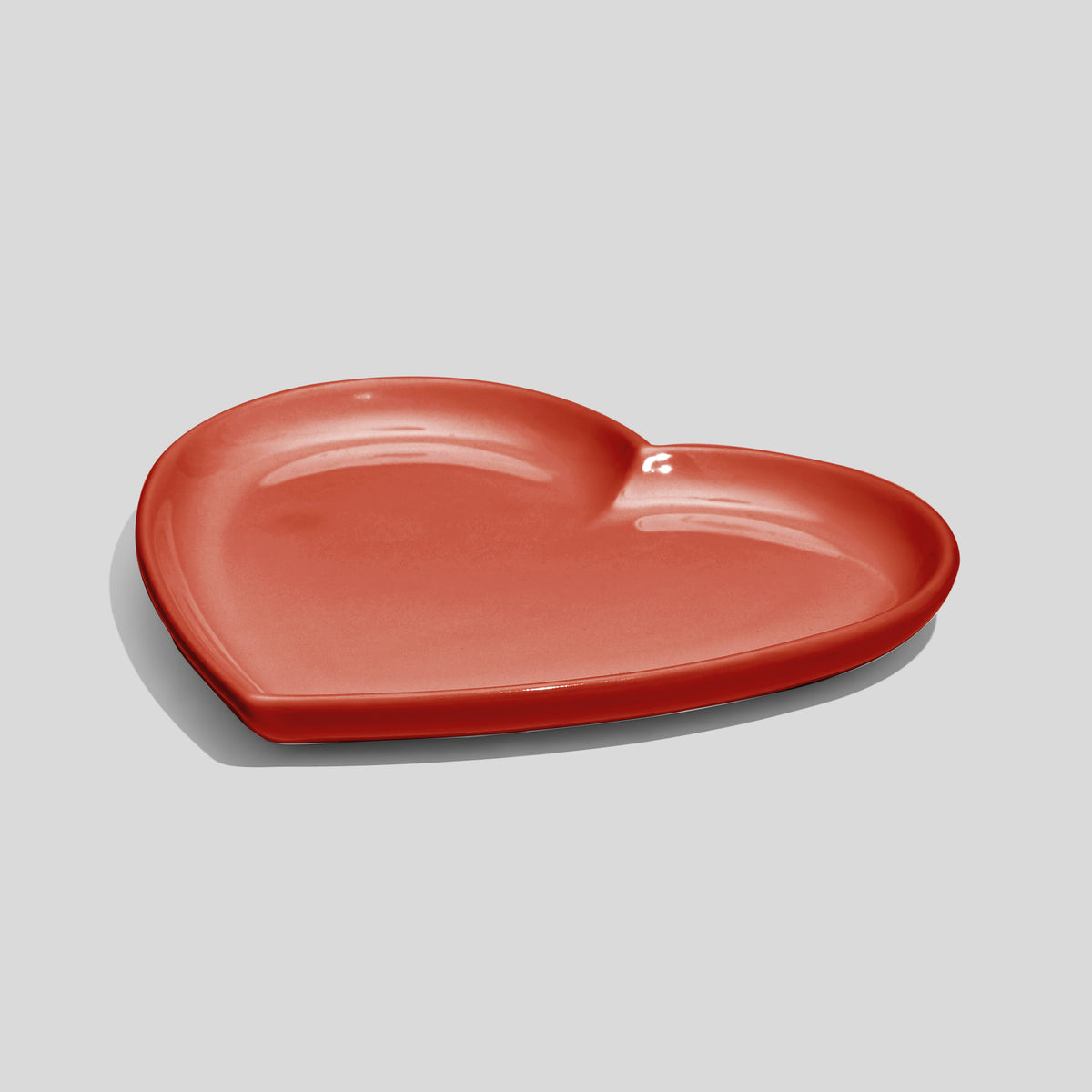 Herzförmiger Keramikteller 14 cm