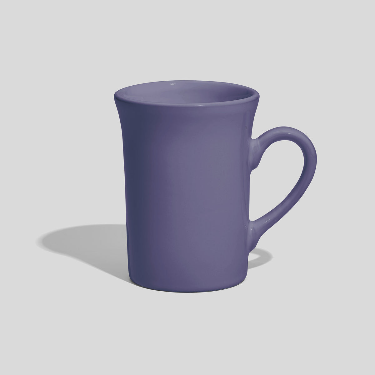 Hohe Keramiktasse 220 ml mit ausgestelltem Rand – Lavendel