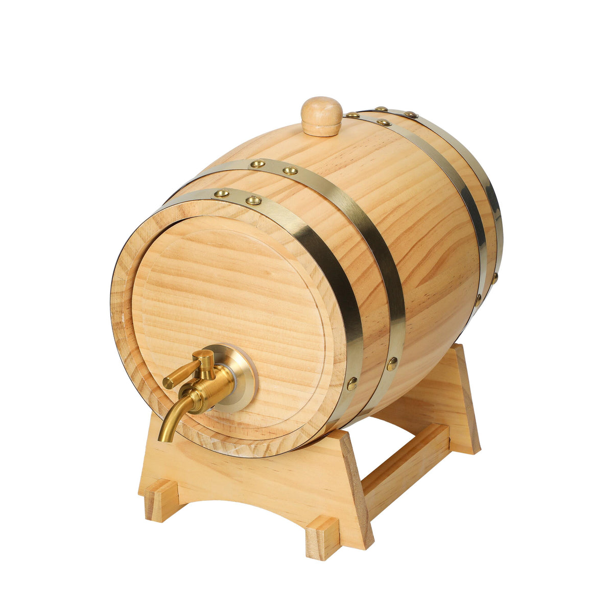 Holzfass „Timber“, 2 l – Natur