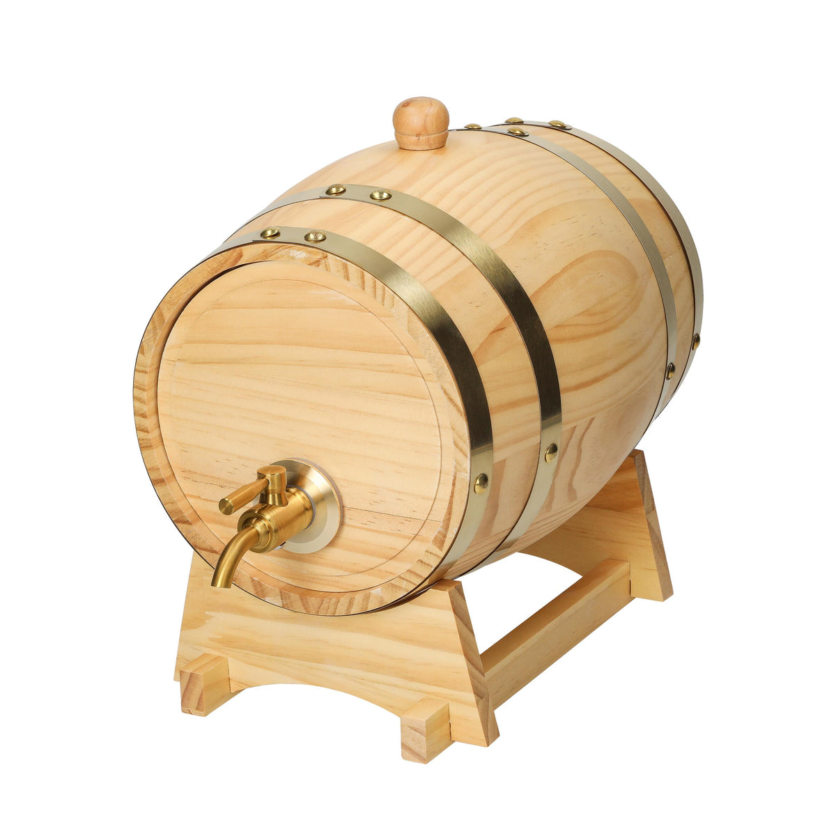 Holzfass „Timber“, 3 l – Natur