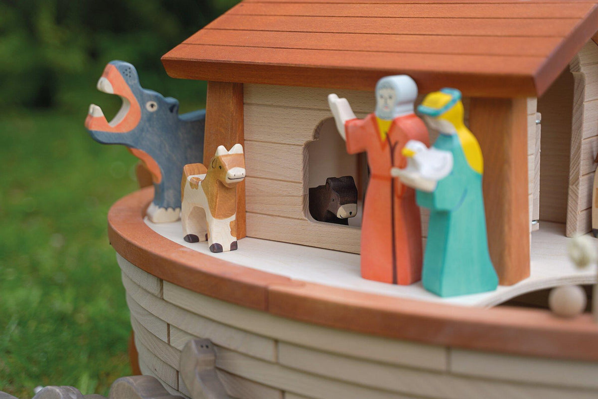 HOLZTIGER Arche Noah aus Holz, 75 cm – vierte Ansicht