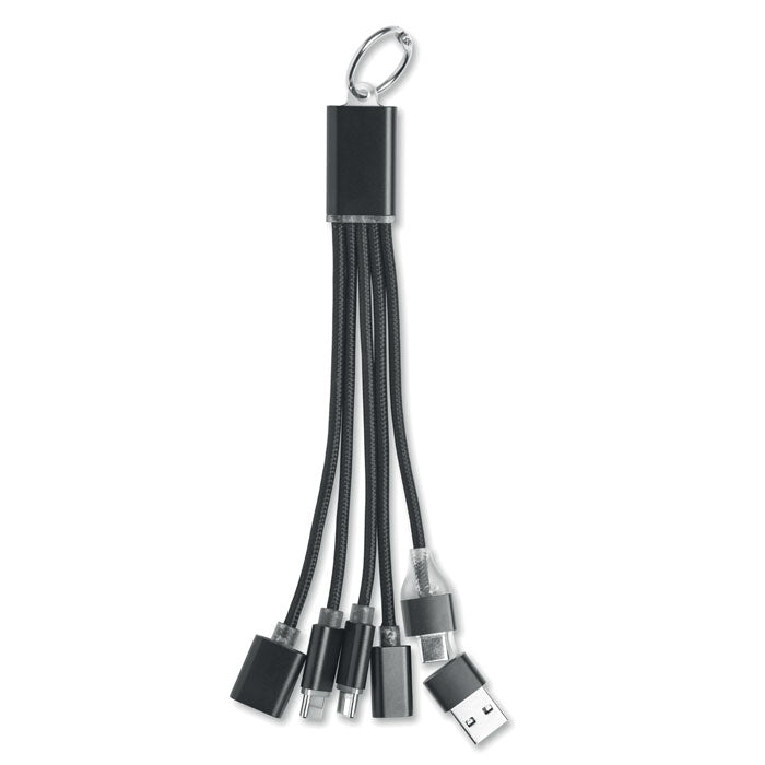 Hublue 5in1 Ladekabel