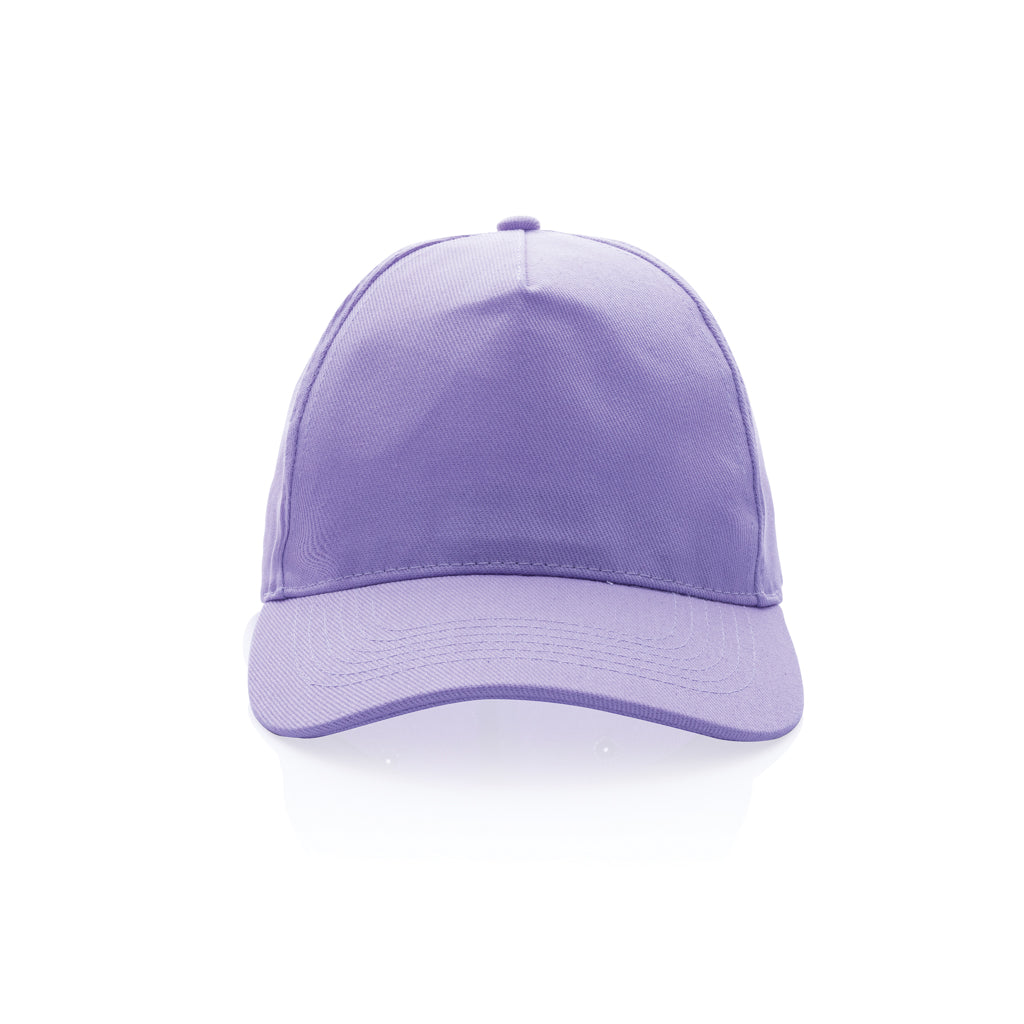 Impact 5 Panel Kappe aus 280gr rCotton mit AWARE™ Tracer – lavender