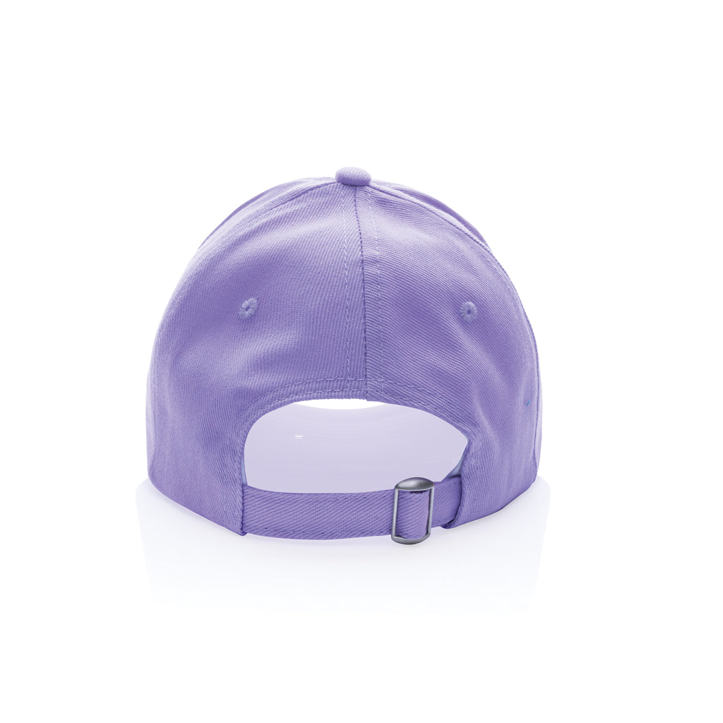 Impact 5 Panel Kappe aus 280gr rCotton mit AWARE™ Tracer – lavender