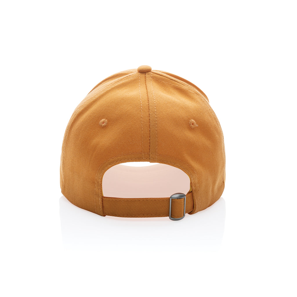 Impact 5 Panel Kappe aus 280gr rCotton mit AWARE™ Tracer – sundial orange