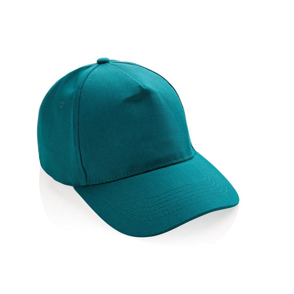 Impact 5 Panel Kappe aus 280gr rCotton mit AWARE™ Tracer – verdigris