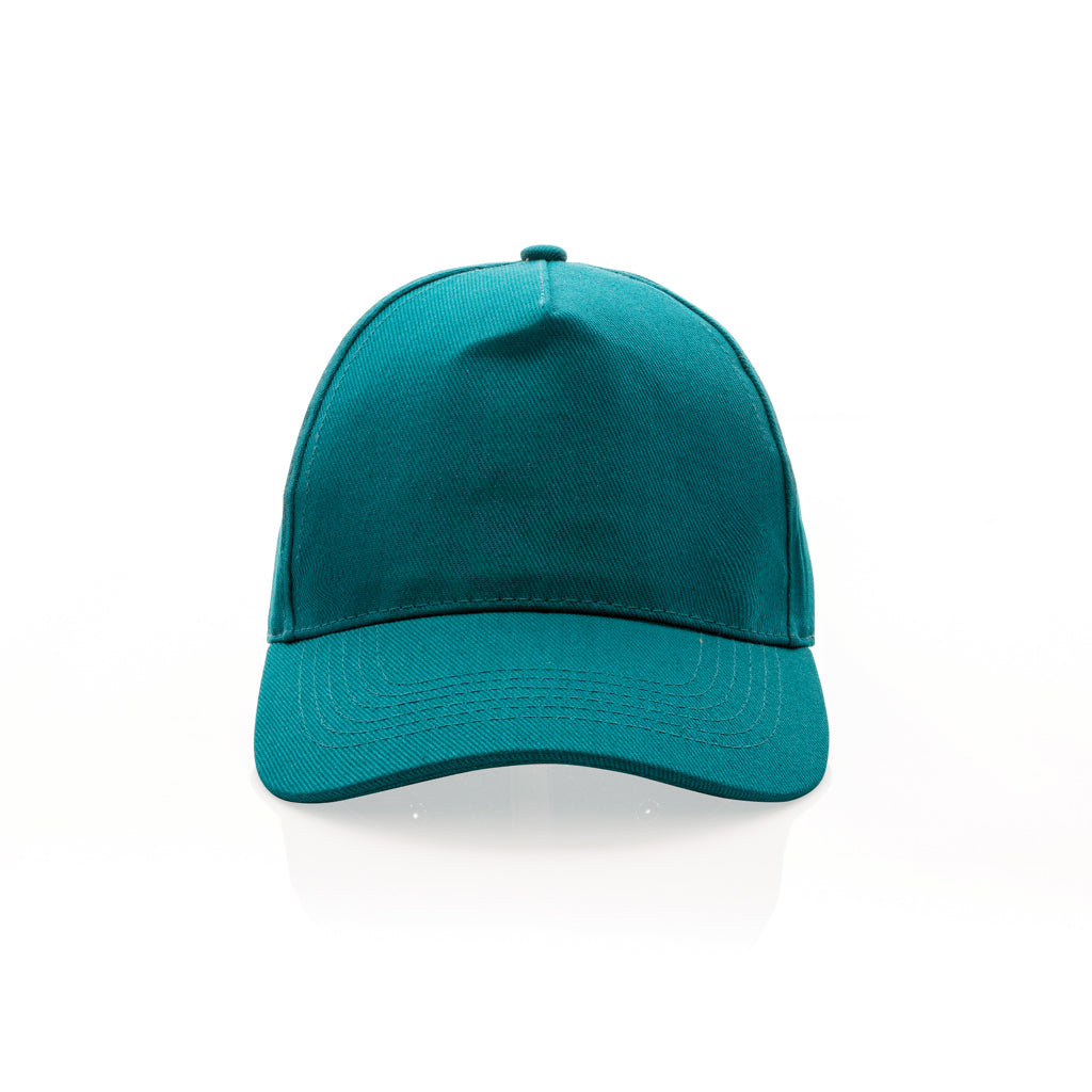Impact 5 Panel Kappe aus 280gr rCotton mit AWARE™ Tracer – verdigris
