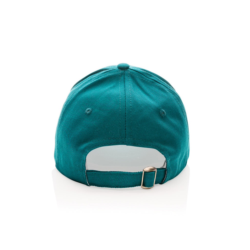 Impact 5 Panel Kappe aus 280gr rCotton mit AWARE™ Tracer – verdigris