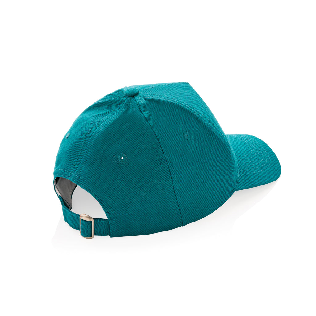 Impact 5 Panel Kappe aus 280gr rCotton mit AWARE™ Tracer – verdigris
