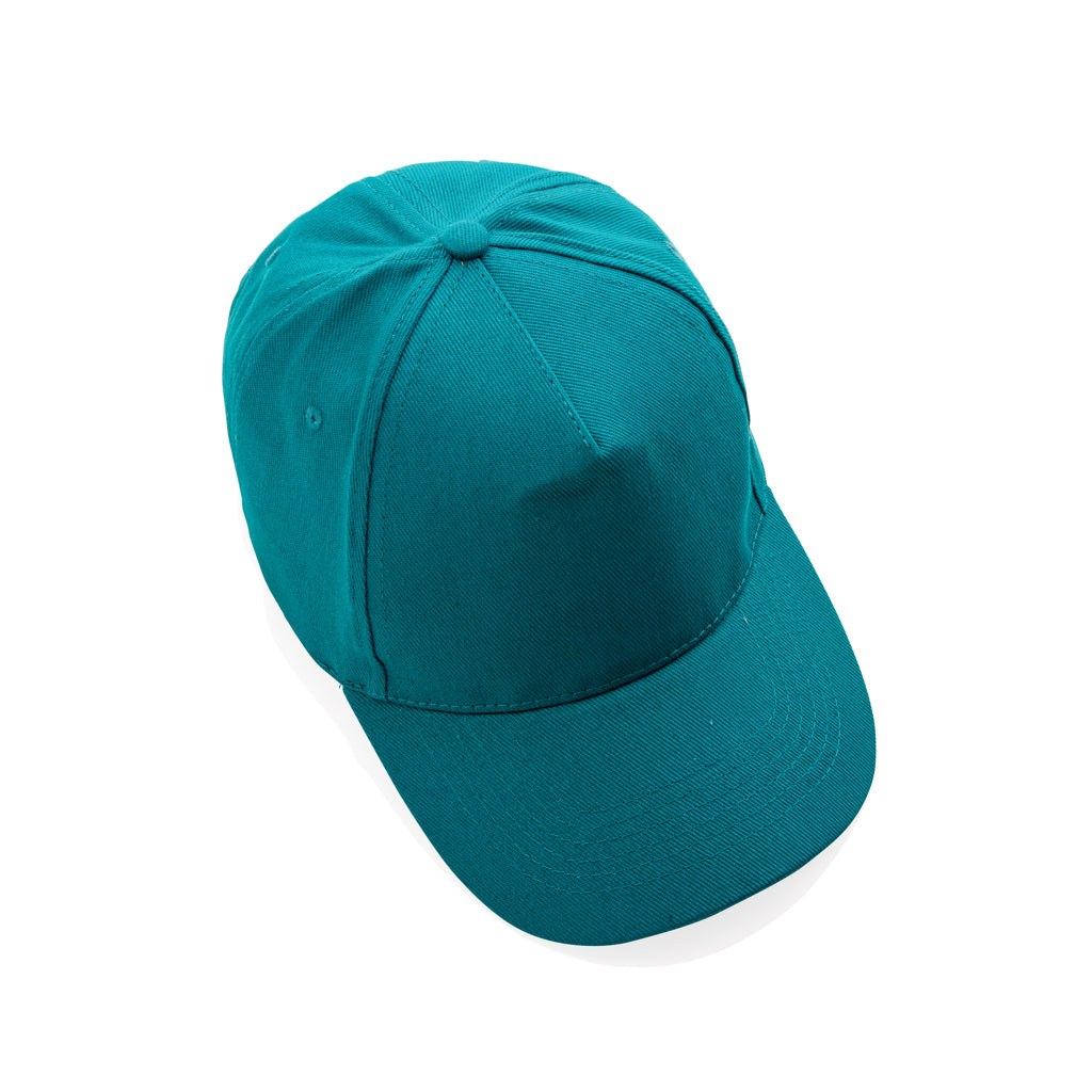 Impact 5 Panel Kappe aus 280gr rCotton mit AWARE™ Tracer – verdigris