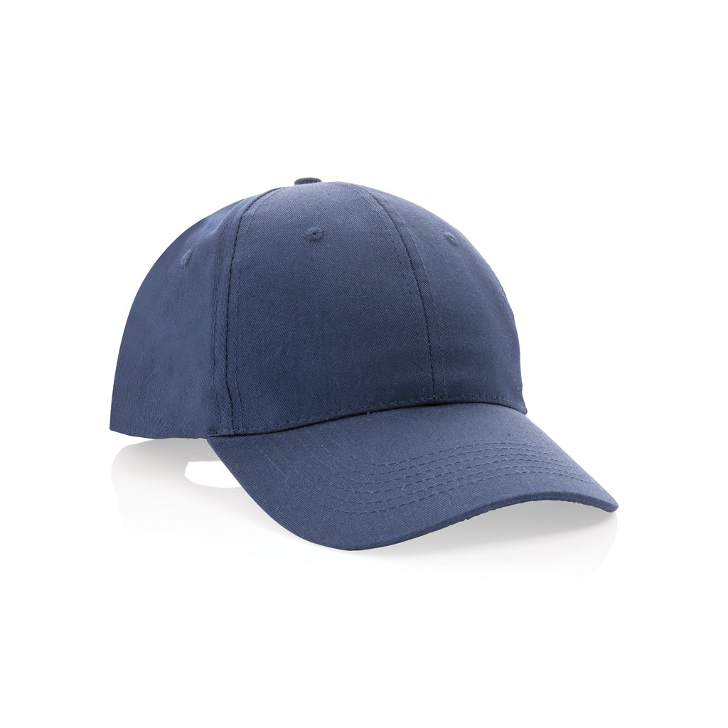 Impact 6 Panel Kappe aus 190gr rCotton mit AWARE™ Tracer – navy blau