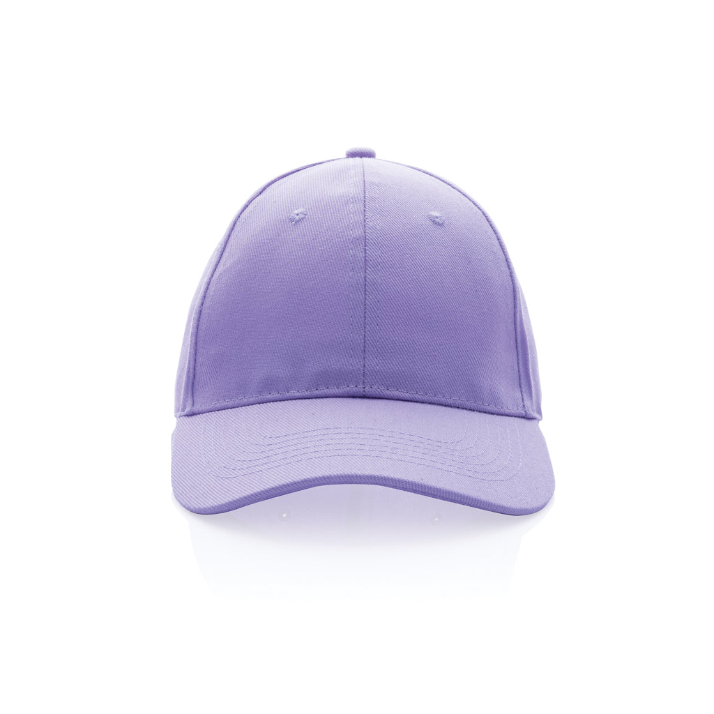 Impact 6 Panel Kappe aus 280gr rCotton mit AWARE™ Tracer – lavender