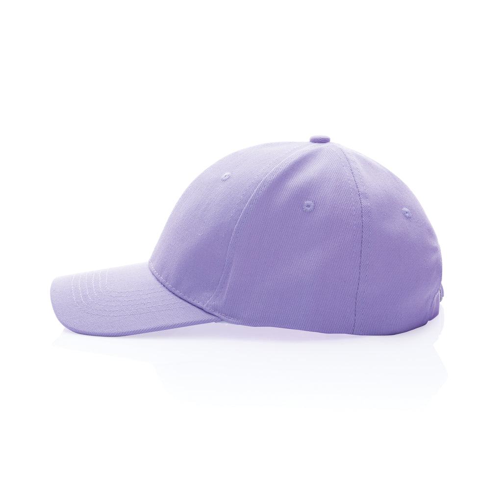 Impact 6 Panel Kappe aus 280gr rCotton mit AWARE™ Tracer – lavender