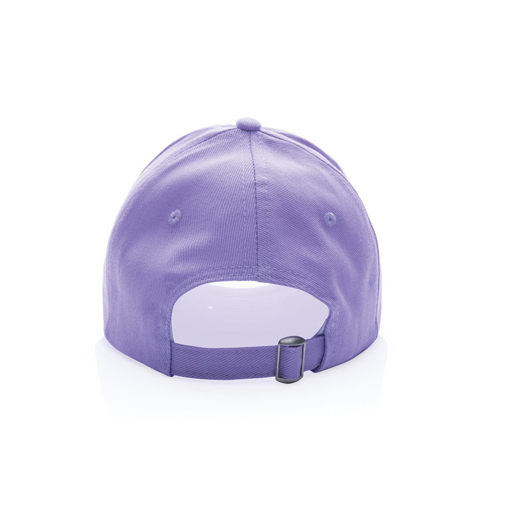 Impact 6 Panel Kappe aus 280gr rCotton mit AWARE™ Tracer – lavender