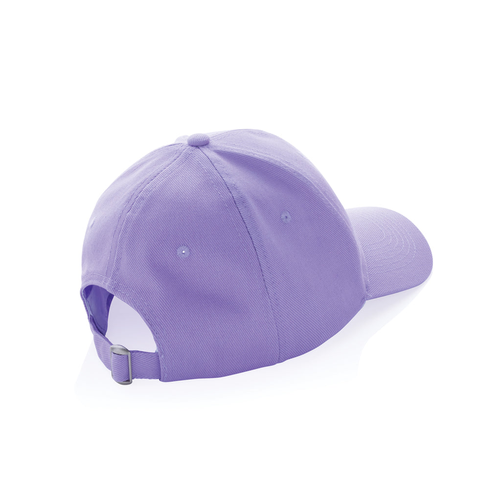 Impact 6 Panel Kappe aus 280gr rCotton mit AWARE™ Tracer – lavender