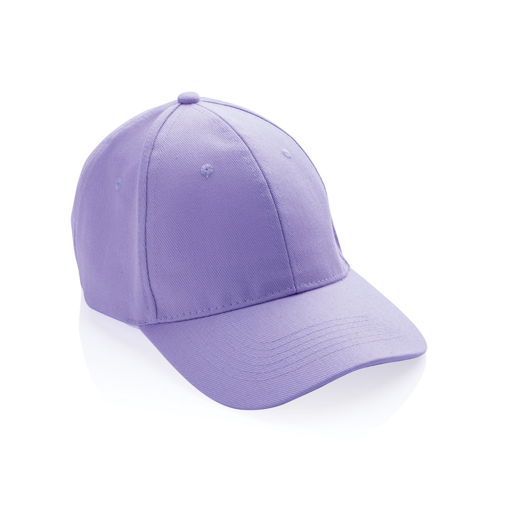 Impact 6 Panel Kappe aus 280gr rCotton mit AWARE™ Tracer – lavender