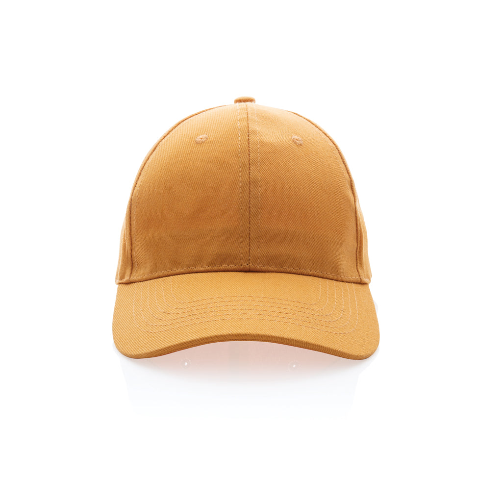 Impact 6 Panel Kappe aus 280gr rCotton mit AWARE™ Tracer – sundial orange