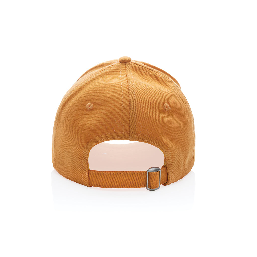 Impact 6 Panel Kappe aus 280gr rCotton mit AWARE™ Tracer – sundial orange