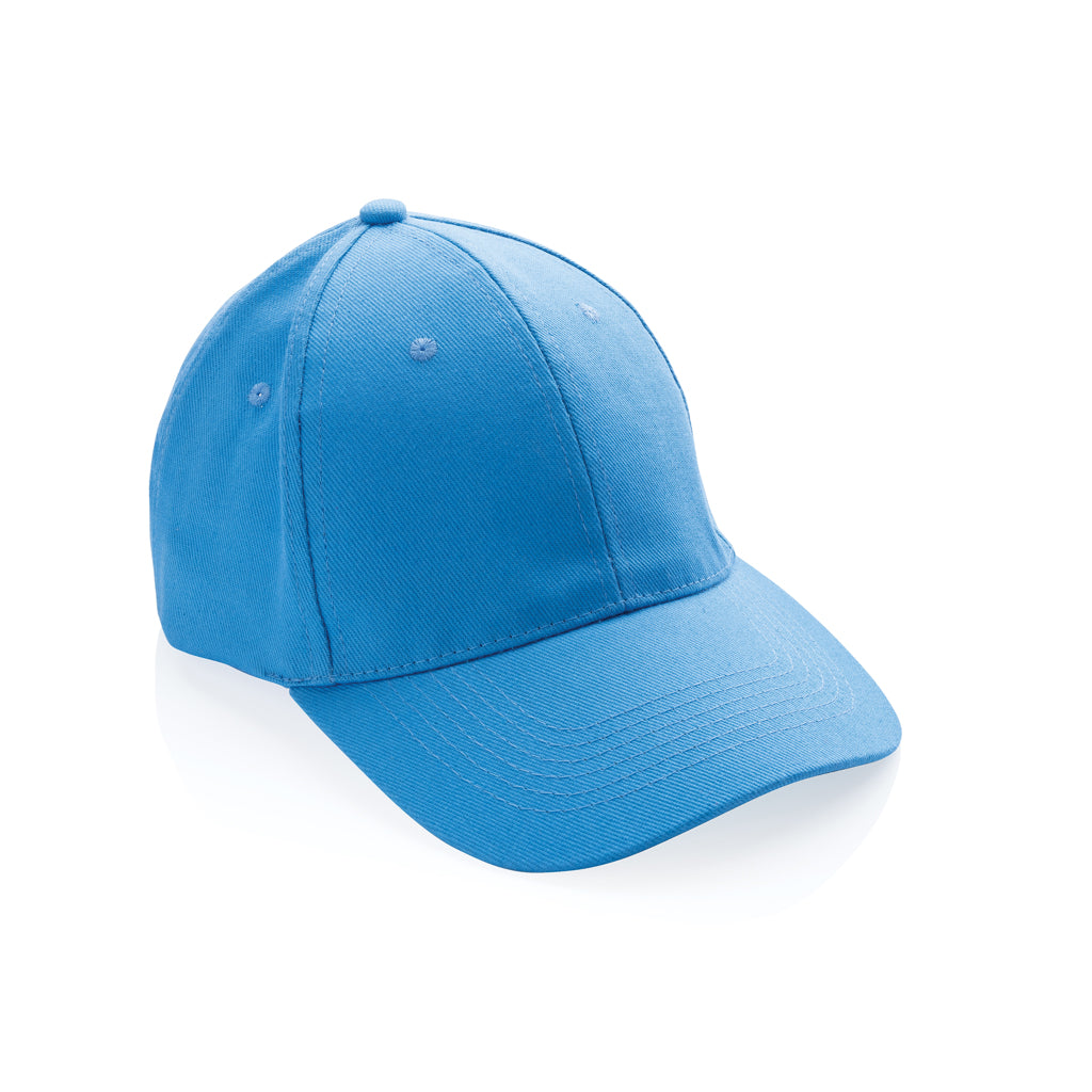Impact 6 Panel Kappe aus 280gr rCotton mit AWARE™ Tracer – tranquil blue