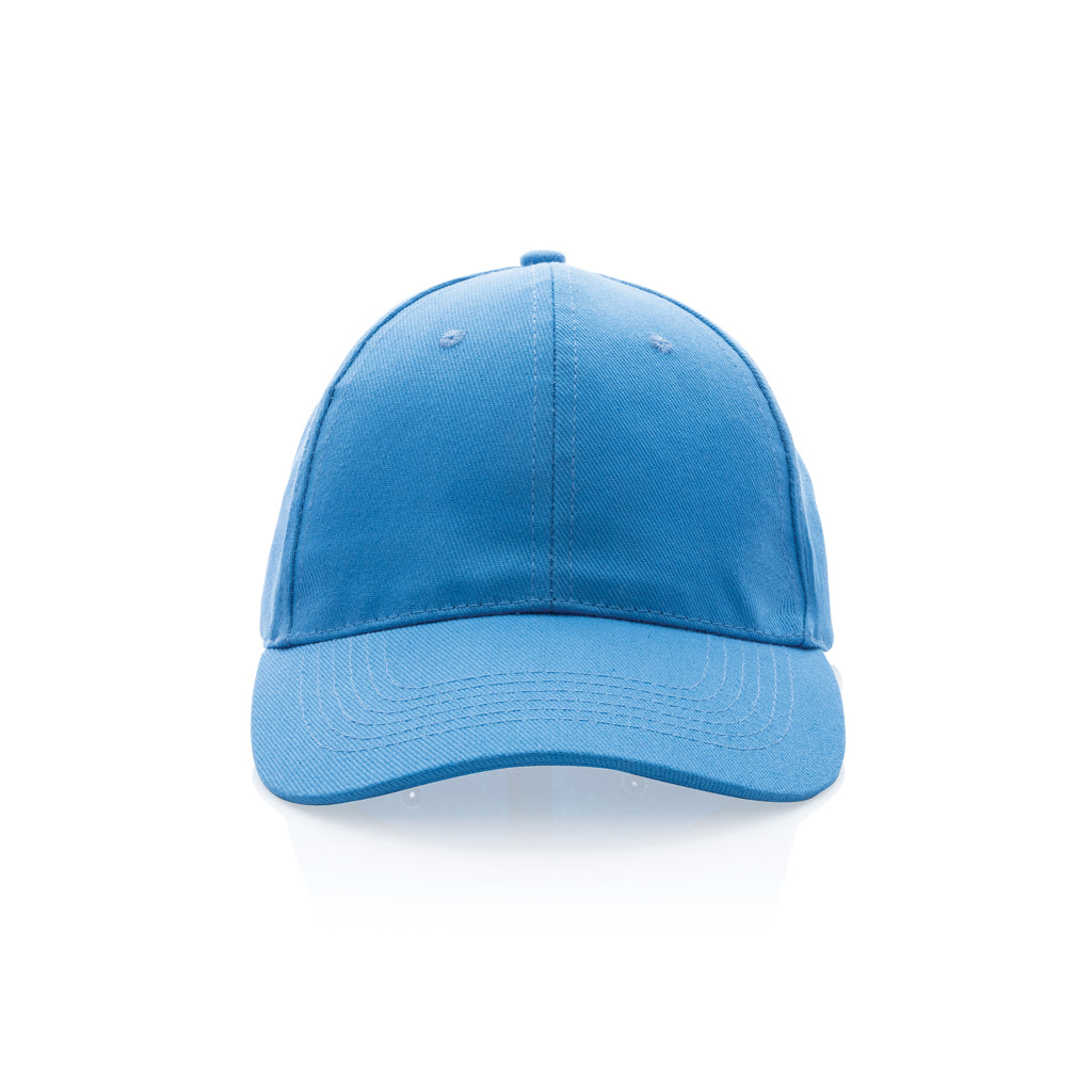 Impact 6 Panel Kappe aus 280gr rCotton mit AWARE™ Tracer – tranquil blue