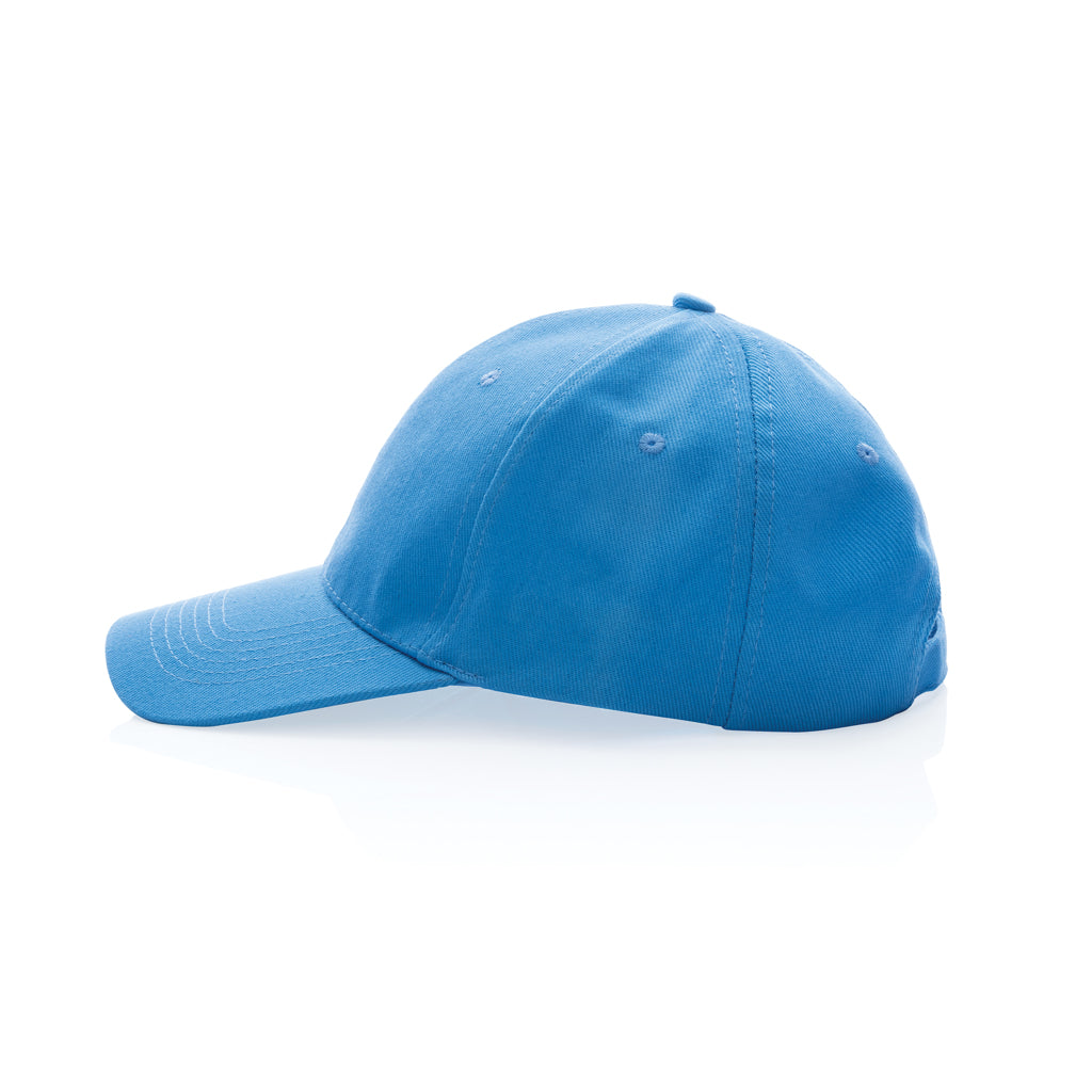 Impact 6 Panel Kappe aus 280gr rCotton mit AWARE™ Tracer – tranquil blue