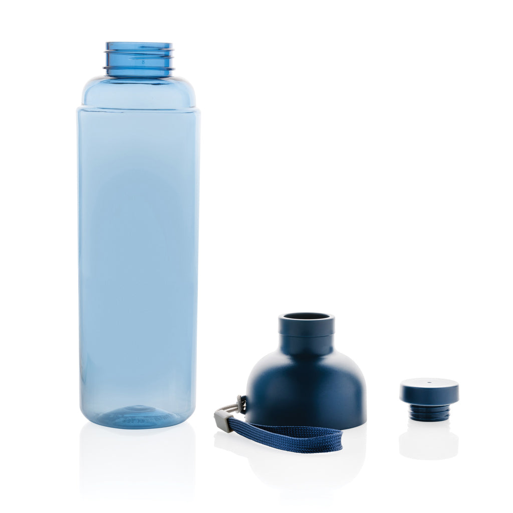 Impact auslaufsichere Wasserflasche aus RCS recyc. PET 600ml – navy blau