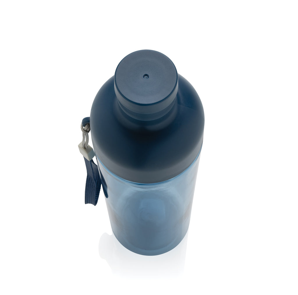 Impact auslaufsichere Wasserflasche aus RCS recyc. PET 600ml – navy blau