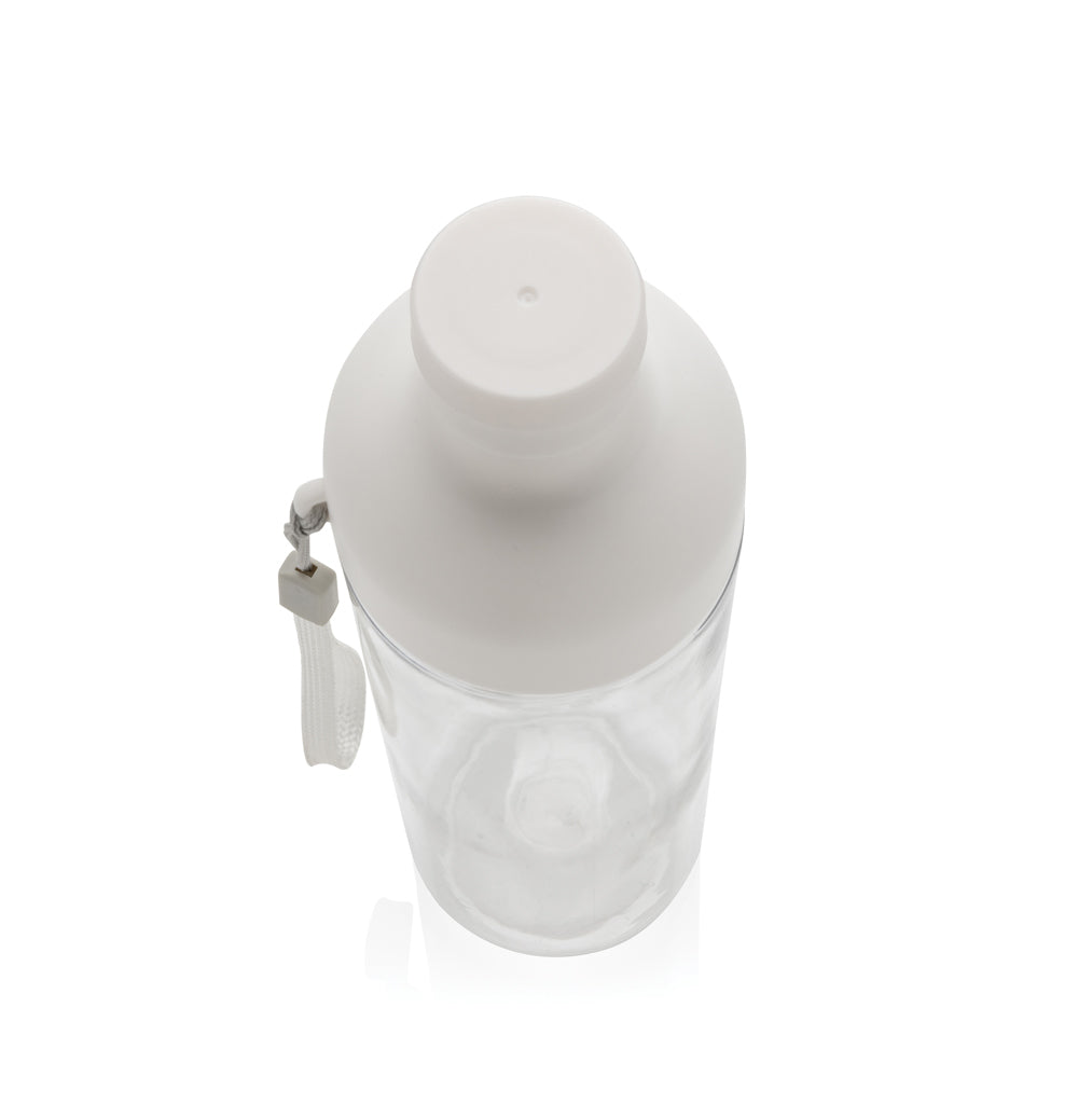 Impact auslaufsichere Wasserflasche aus RCS recyc. PET 600ml – weiß