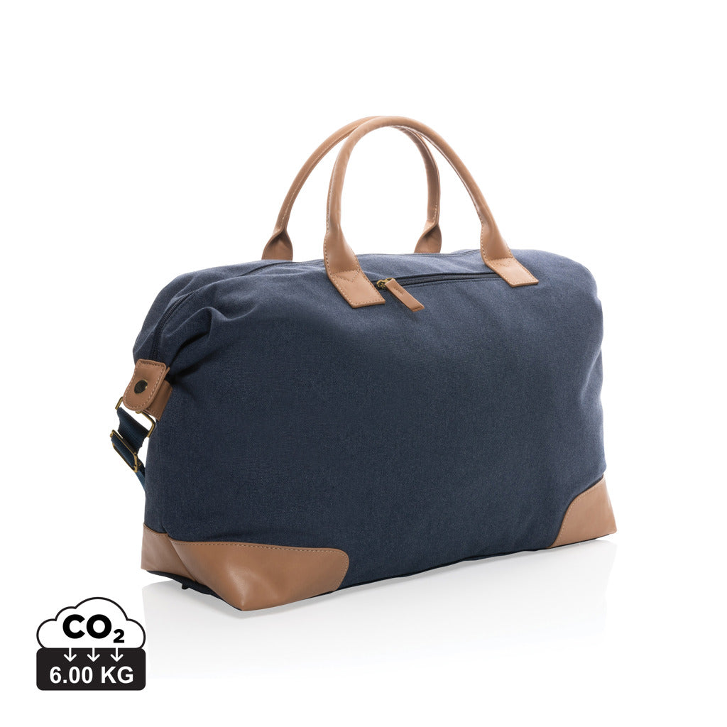 Impact AWARE™ 16 oz. rCanvas große Wochenendtasche – blau