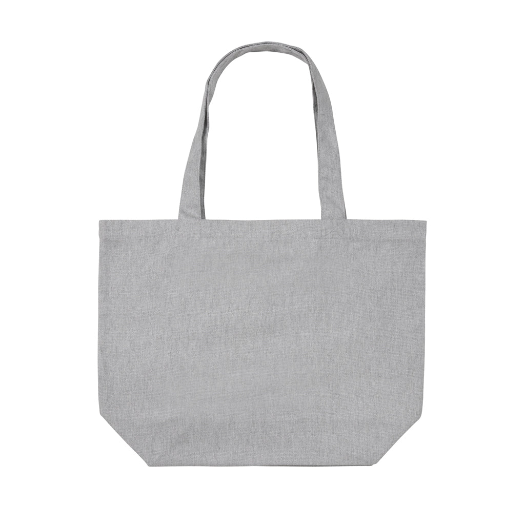 Impact Aware™ 240g/m² rcCanvas Shopper + Tasche, ungefärbt – grau