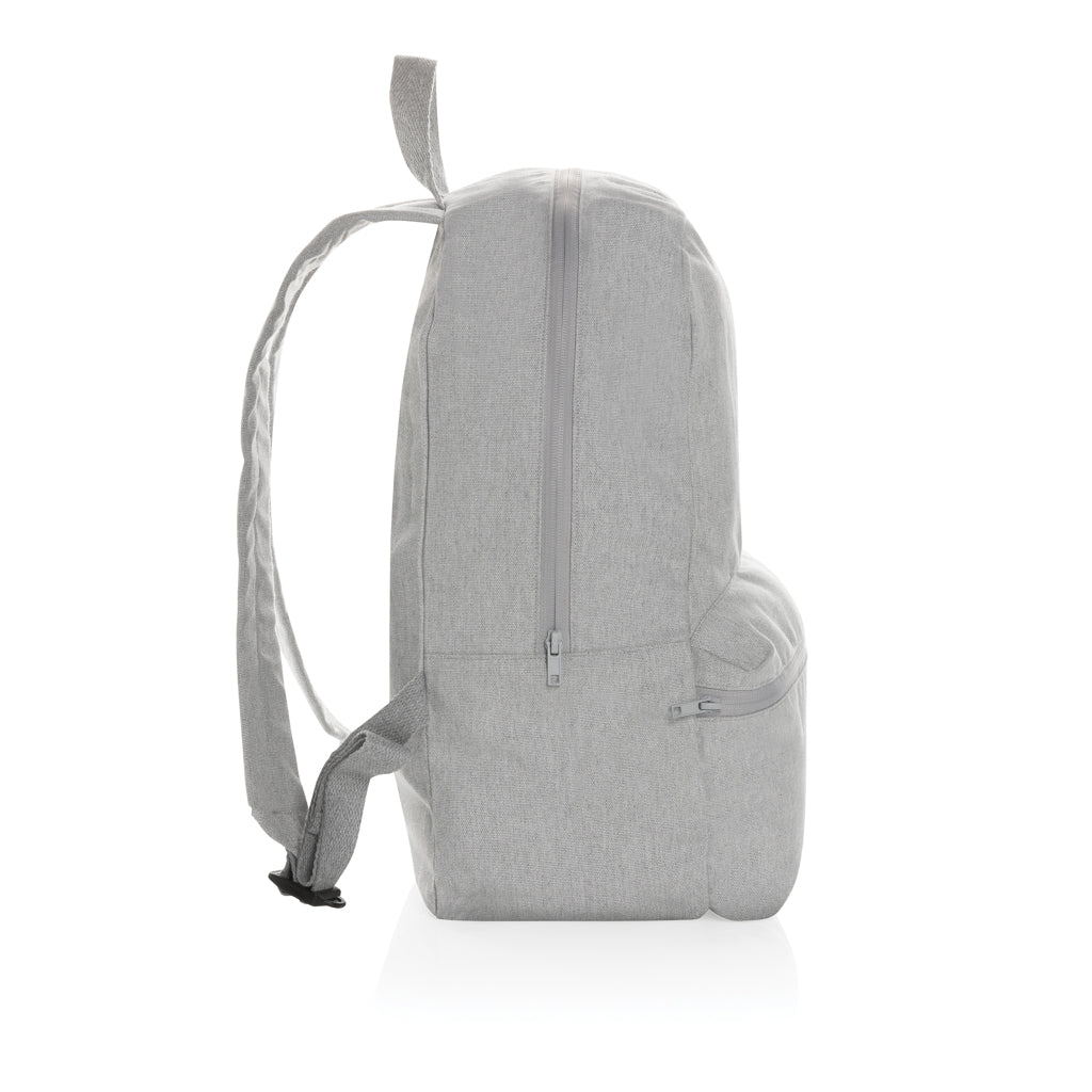 Impact Aware™ 285g/m² rCanvas-Rucksack, ungefärbt – grau