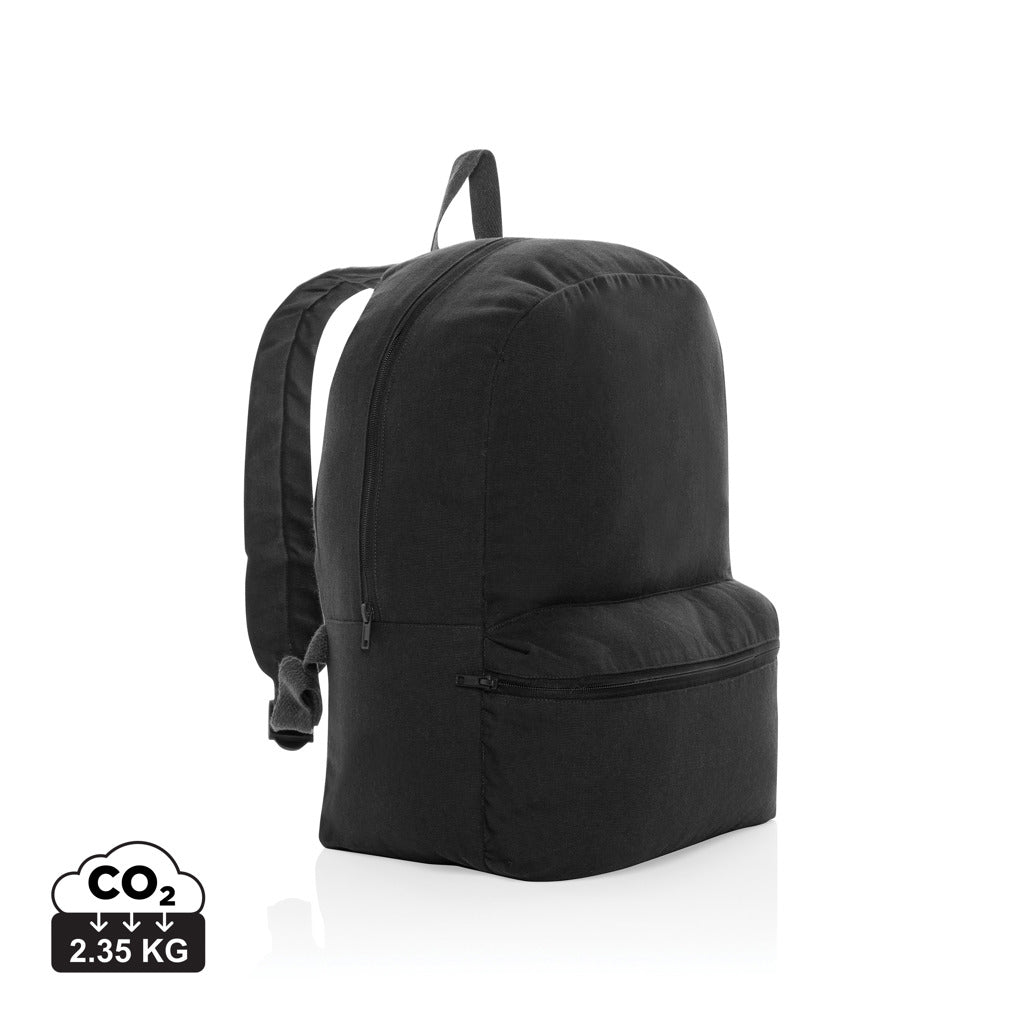 Impact Aware™ 285g/m² rCanvas-Rucksack, ungefärbt – schwarz