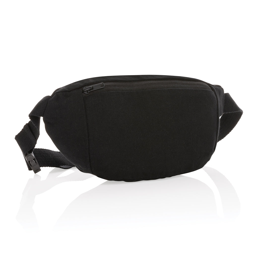 Impact Aware™ 285g/m² ungefärbte rCanvas-Gürteltasche – schwarz