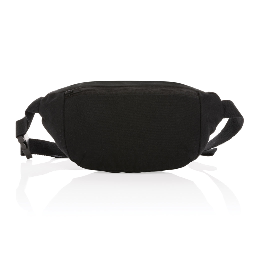 Impact Aware™ 285g/m² ungefärbte rCanvas-Gürteltasche – schwarz