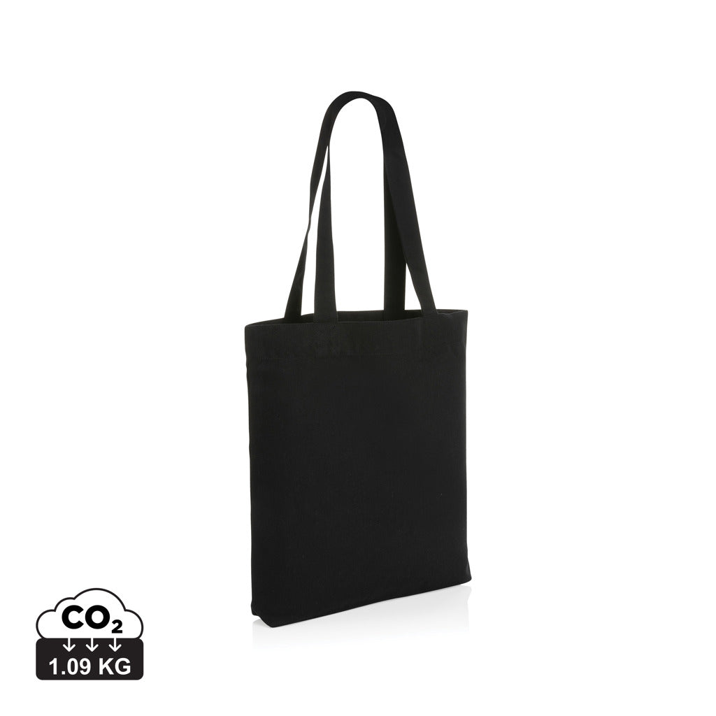 Impact Aware™ 285g/m² ungefärbte rCanvas-Tragetasche – schwarz