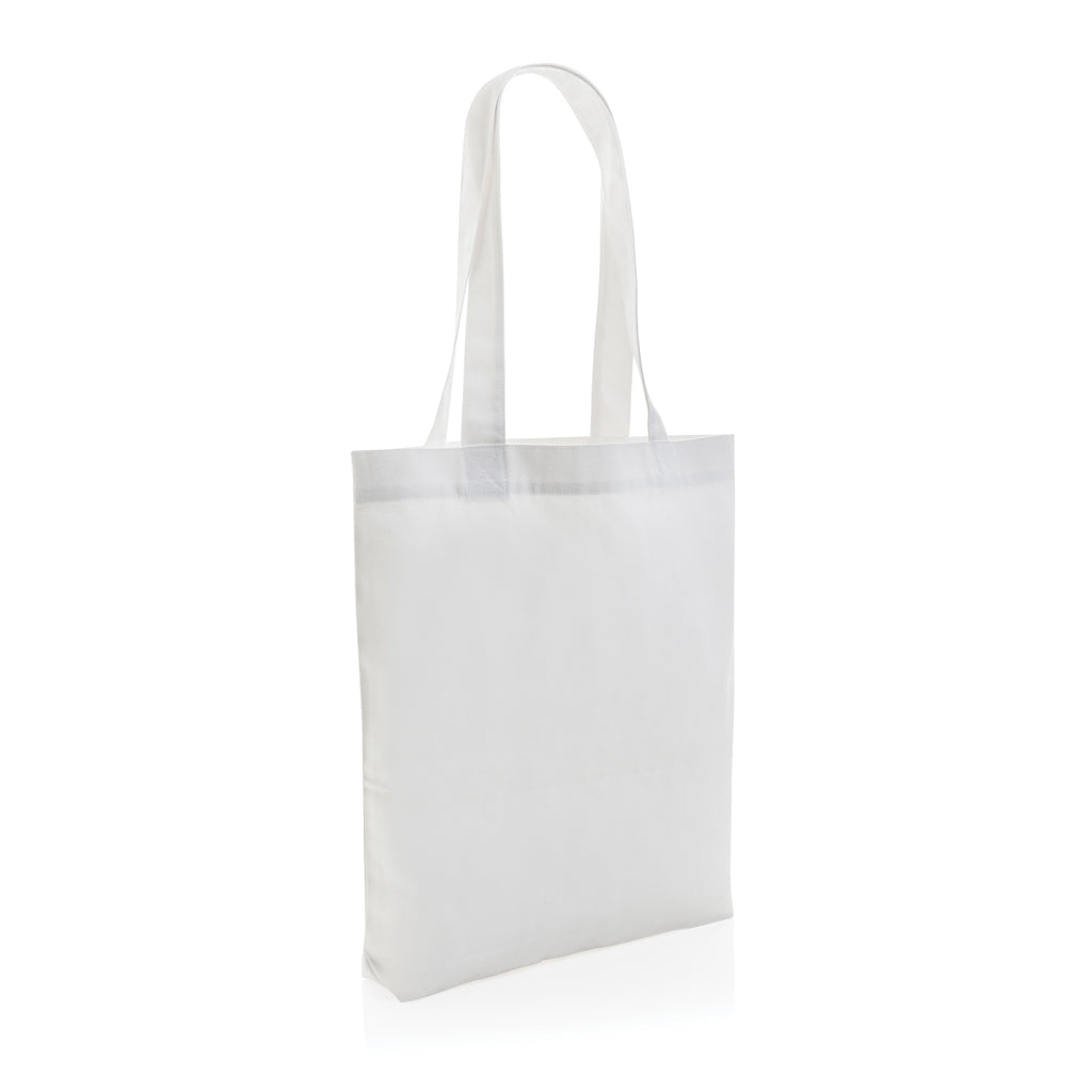 Impact Aware™ 285g/m² ungefärbte rCanvas-Tragetasche – weiß