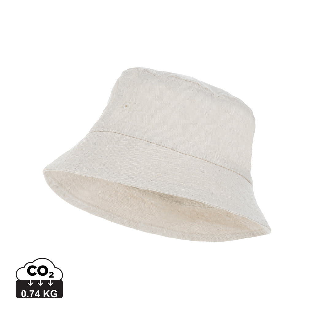 Impact AWARE™ 285g/m² ungefärbter rCanvas-OneSize-Fischerhut – off white