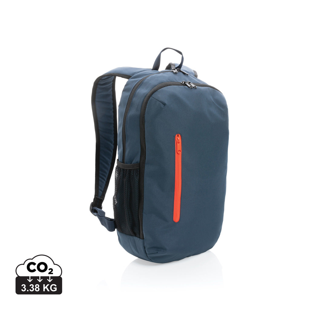 Impact AWARE™ 300D RPET Casual Rucksack – navy blau