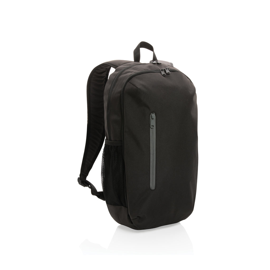 Impact AWARE™ 300D RPET Casual Rucksack – schwarz