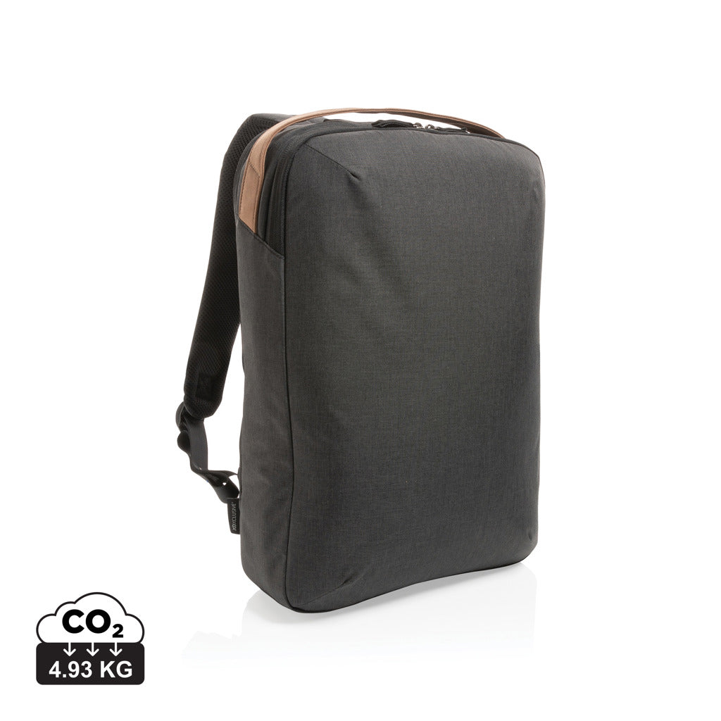 Impact AWARE™ 300D Two-Tone Deluxe 15.6" Laptop-Rucksack – schwarz