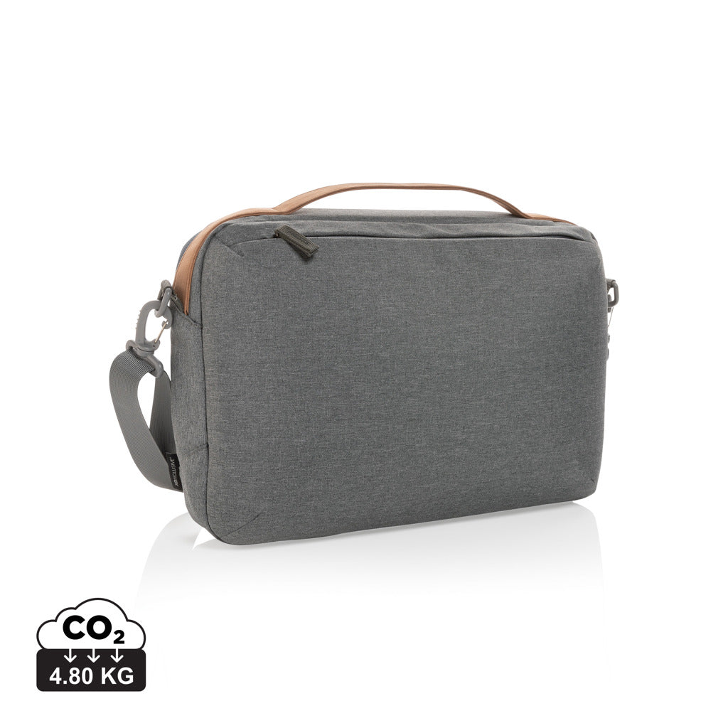 Impact AWARE™ 300D Two-Tone Deluxe 15.6" Laptop-Tasche – grau