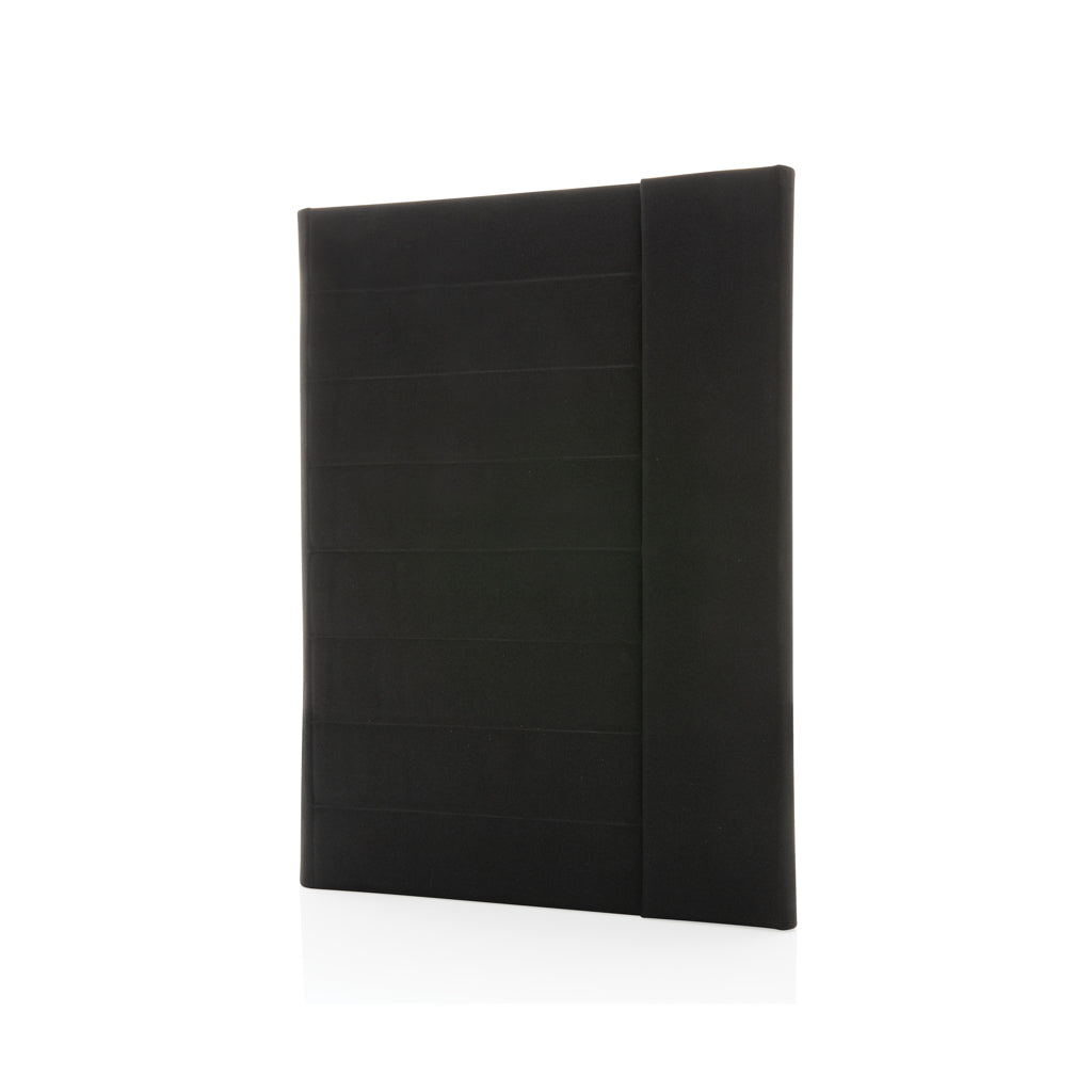 Impact Aware™ A4 Portfolio mit Magnetverschluss – schwarz