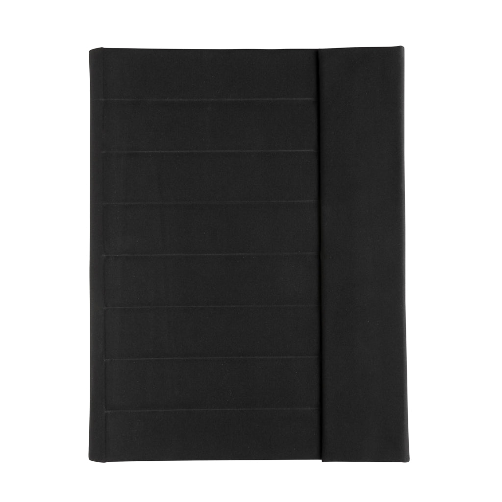 Impact Aware™ A4 Portfolio mit Magnetverschluss – schwarz